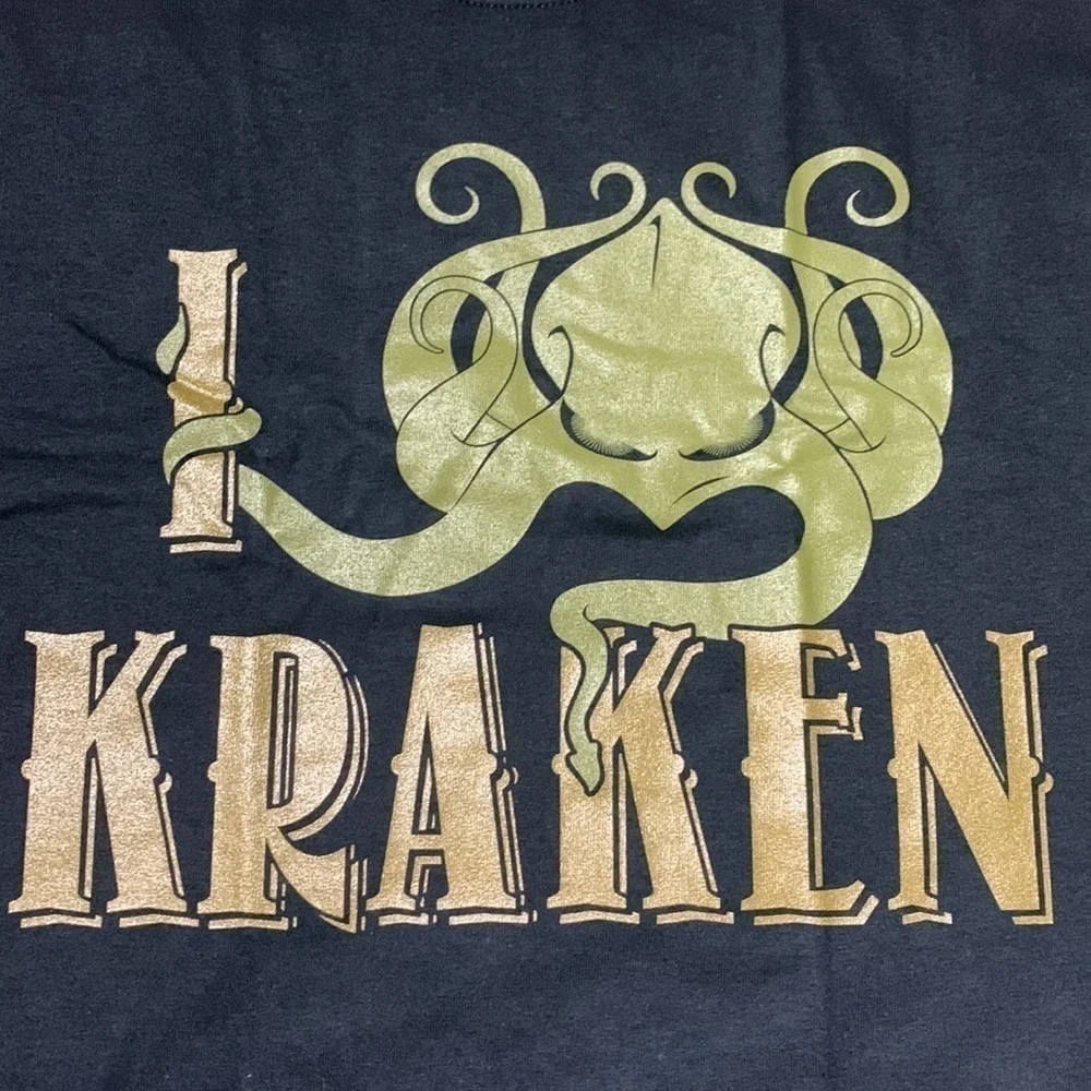 New I Heart Kraken t shirt new